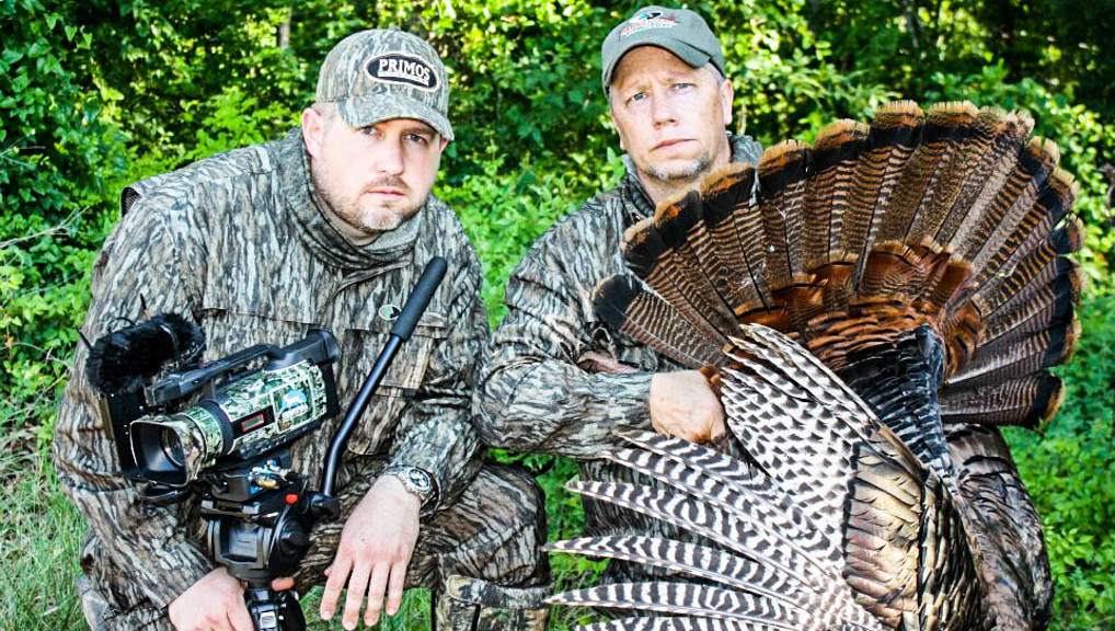 Roger and Matt with Roger's late season turkey