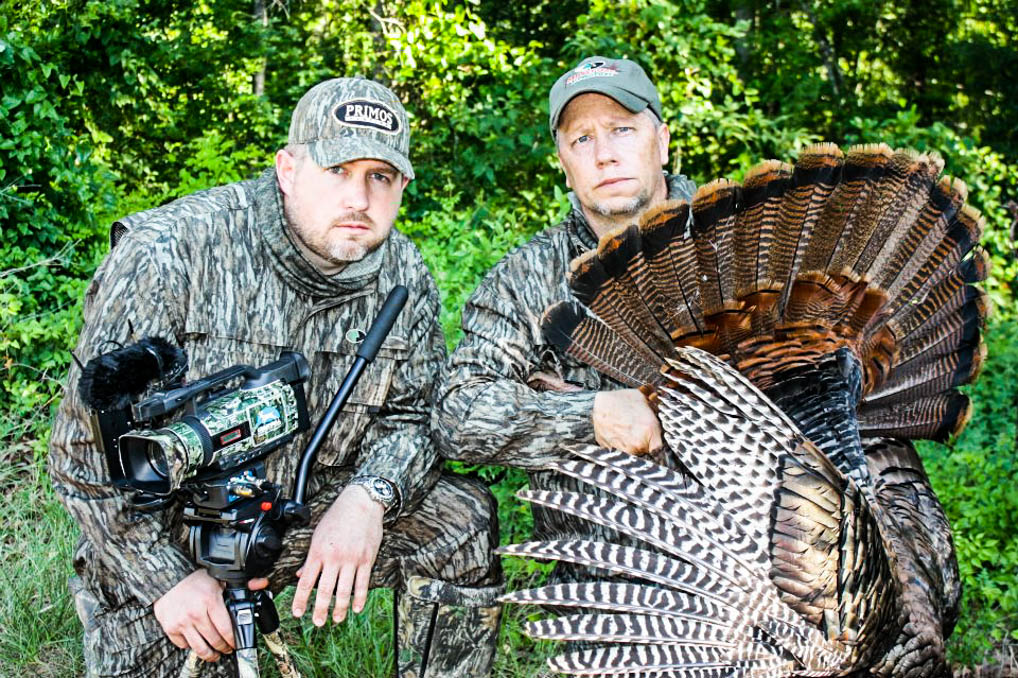 Roger and Matt with Roger's late season turkey